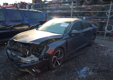 2019 Honda Accord Sport from USA, damaged, VIN 1HGCV1F34KA024922